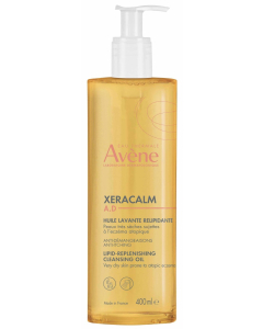Avene XeraCalm A.D. Lipid-Replenishing Cleansing Oil for Dry Itchy Skin 400ml