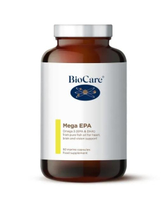 BioCare Mega EPA Omega 3 Fish Oil 90 Marine Capsules