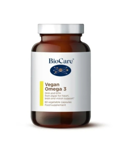 BioCare Vegan Omega 3 60 Vegetable Capsules