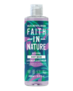 Faith in Nature Lavender & Geranium Body Wash 400ml