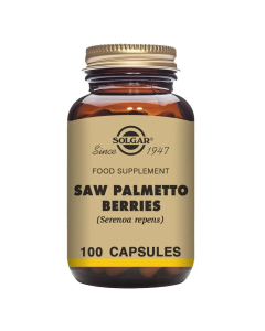 Solgar Saw Palmetto Berries 100 Vegetable Capsules 