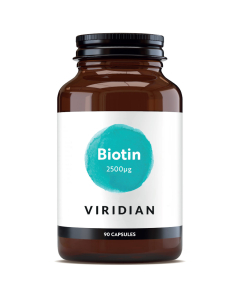 Viridian Biotin 2500ug 90 Veg Caps