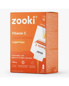 Zooki Vitamin C Citrus Orange Zooki 14 x 15ml