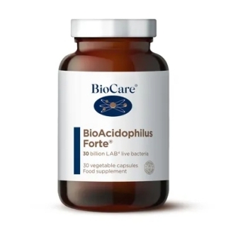 BioCare BioAcidophilus Forte 30 Vegetable Capsules