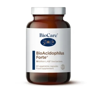 BioCare BioAcidophilus Forte 60 Vegetable Capsules