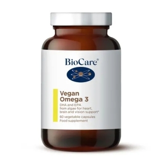 BioCare Vegan Omega 3 60 Vegetable Capsules