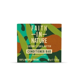Faith in Nature Coconut and Shea Butter Conditioner Bar 85g