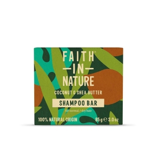 Faith in Nature Coconut and Shea Butter Shampoo Bar 85g