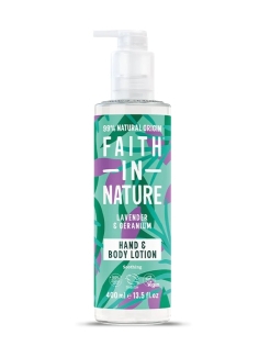 Faith in Nature Lavender & Geranium Hand and Body Lotion 400ml