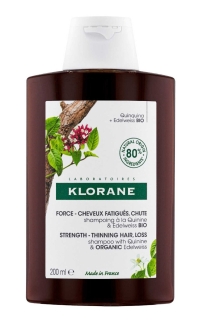 Klorane Shampoo With Quinine and Organic Edelweiss For Tired Thinning Hair 200ml