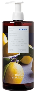 Korres Basil Lemon Renewing Body Cleanser 1l
