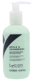 Lycon Apple & Cranberry Hand & Body Lotion 250ml