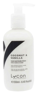 Lycon Coconut & Vanilla Hand & Body Lotion 250ml