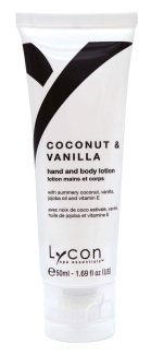 Lycon Coconut & Vanilla Hand & Body Lotion 50ml