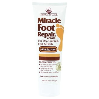 Miracle of Aloe Foot Repair Cream 8 fl oz