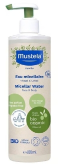 Mustela Bio Organic Micellar Water Face & Body 400ml