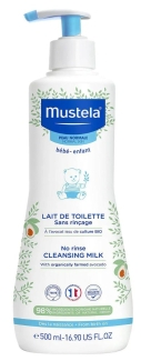 Mustela No-Rinse Cleansing Milk 500ml
