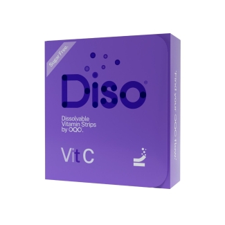 OQO Diso® Vit C Strips Elderberry Flavour 30 Strips
