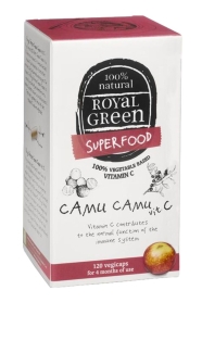 Royal Green Camu Camu Vitamin C 120 Vcaps 