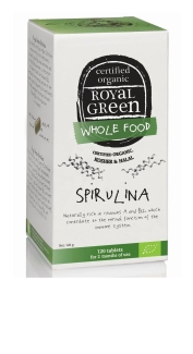 Royal Green Spirulina 120 Tablets
