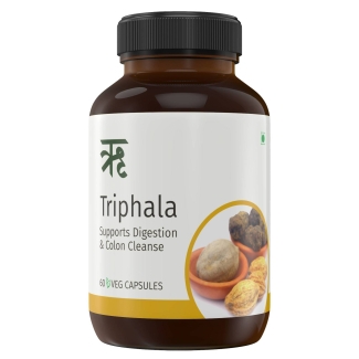 Rvedaa Triphala (Digestion and Colon Cleanse) 500mg 60 Veg Capsules