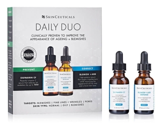 SkinCeuticals Daily Duo Silymarin CF + Blemish and Age Kit for Normal, Oily and Blemish-Prone Skin