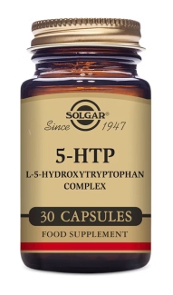 Solgar 5-HTP L-5-Hydroxytryptophan Complex 30 Vegetable Capsules