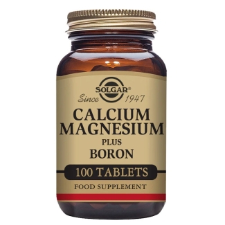 Solgar Calcium Magnesium Plus Boron 100 Tablets