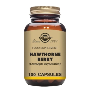 Solgar Hawthorne Berry 100 Vegetable Capsules