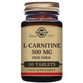 Solgar L-Carnitine 500 mg 30 Tablets