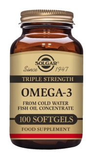 Solgar Triple Strength Omega-3 100 Softgels