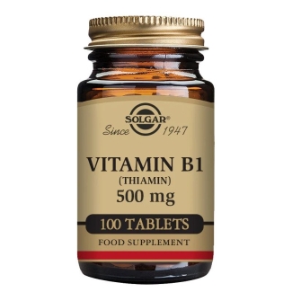 Solgar Vitamin B1 500 mg (Thiamin) 100 Tablets