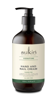 Sukin Hand and Nail Cream 500ml