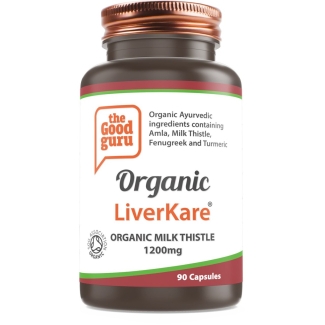 The Good Guru Organic LiverKare 90 Caps