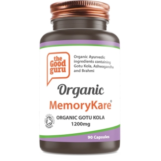 The Good Guru Organic MemoryKare 90 Caps
