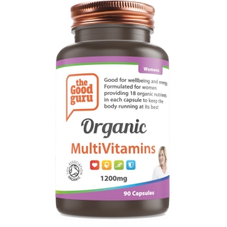 The Good Guru Organic MultiVitamins for Women 90 Caps