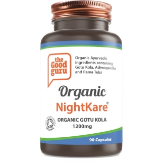 The Good Guru Organic NightKare with Gotu Kola 90 Caps