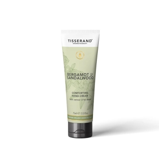 Tisserand Bergamot and Sandlewood Comforting Hand Cream 75ml