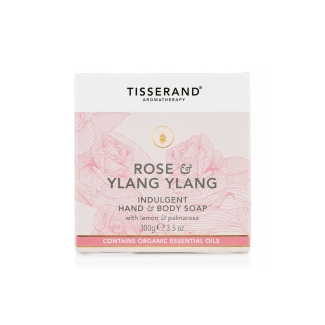 Tisserand Rose and Ylang Ylang Indulgent Hand and Body Soap 100g