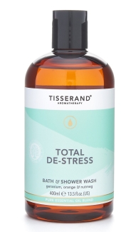 Tisserand Total De-Stress Bath and Shower Wash 400ml