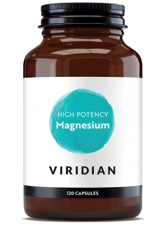 Viridian Hi-Potency Magnesium 300mg 120 Veg Caps