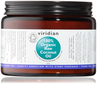 Viridian Organic Raw Coconut Oil 500g