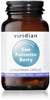 Viridian Saw Palmetto Berry Extract 30 Veg Caps