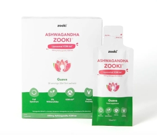 YourZooki Ashwagandha Zooki Guava 30 x 15ml Sachets