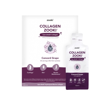 YourZooki Collagen Zooki Concord Grape 30 x 15ml