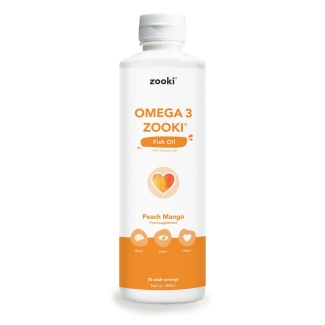 YourZooki Omega 3 Zooki Peach Mango 450ml
