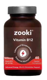 Zooki Liposomal Vitamin B12 60 Capsules