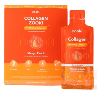 Zooki Super Strength Collagen Mango Peach Zooki 30 x 15ml