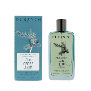 Durance Blue Cedar Eau de Toilette for Men 100ml