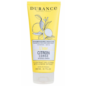 Durance Intense Lemon Hair & Body Shampoo for Men 200ml